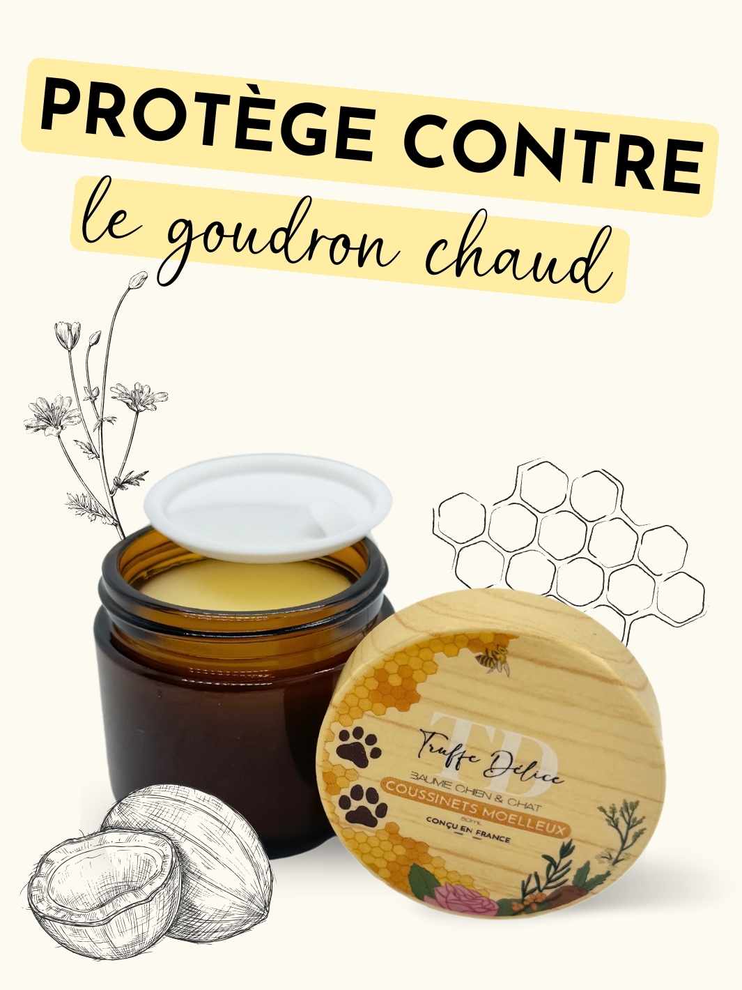 Baume coussinets moelleux