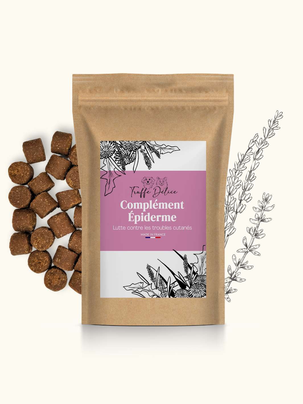 Complement alimentaire poil chien