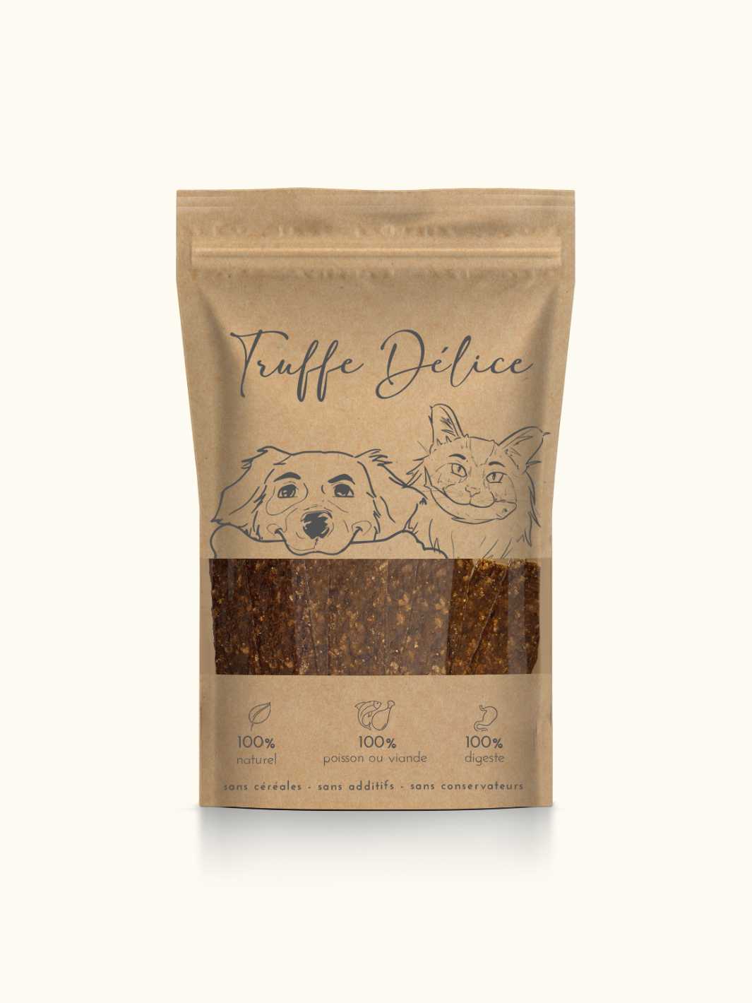 Lamelles de biche - #friandise_naturelle_pour_chien# - Truffe delice