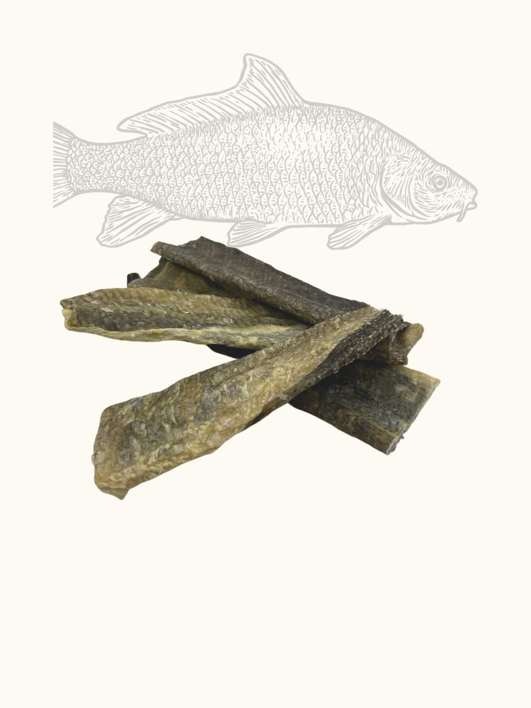 Lamelles de peaux de morue - #friandise_naturelle_pour_chien# - Truffe delice