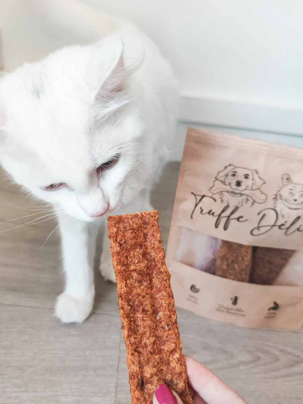 Lamelles de poulet - #friandise_naturelle_pour_chien# - Truffe delice