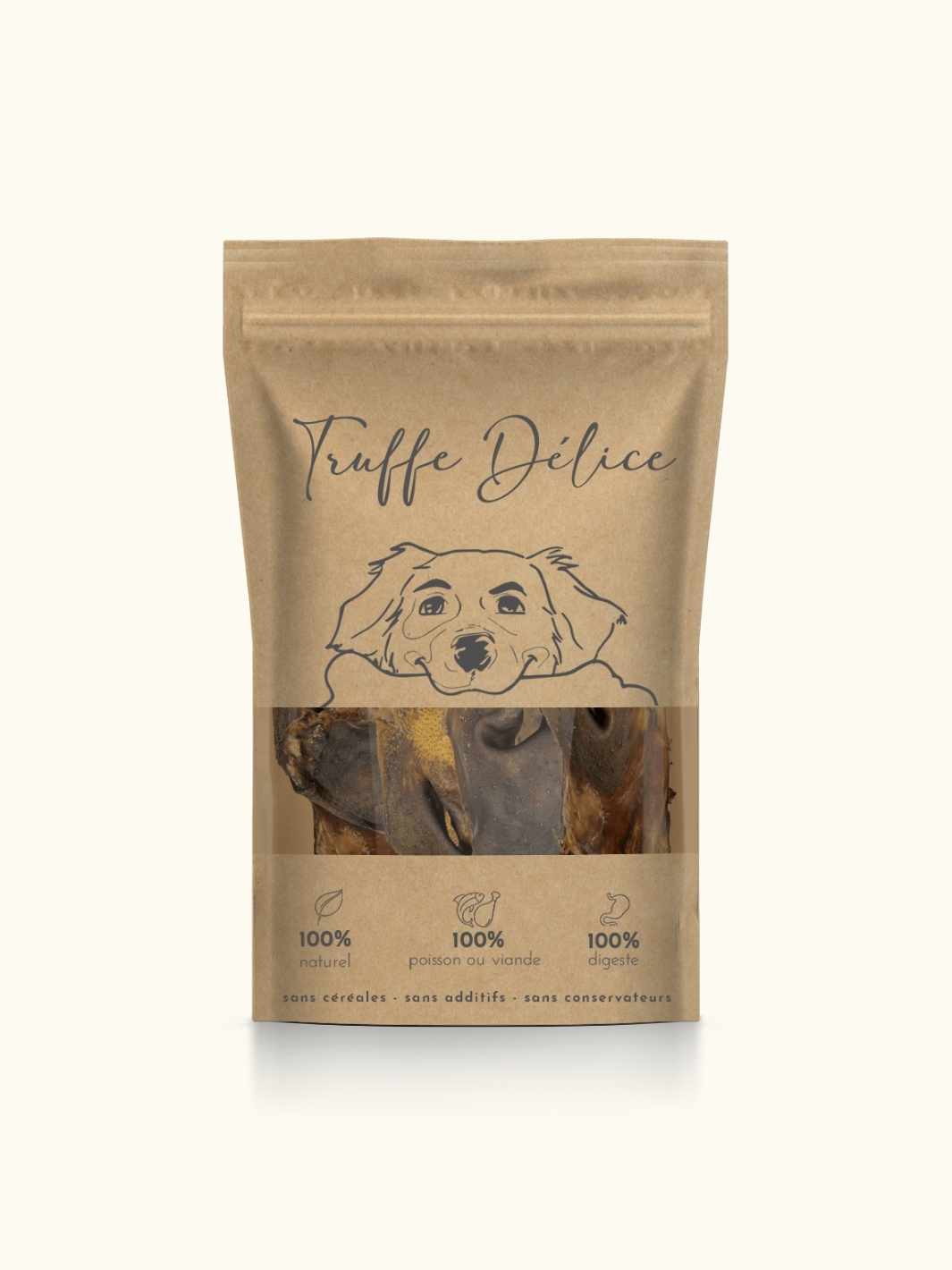 Museaux de bœuf - #friandise_naturelle_pour_chien# - Truffe delice