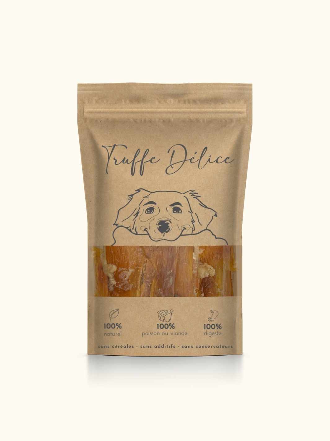 Tendons de boeuf - #friandise_naturelle_pour_chien# - Truffe delice