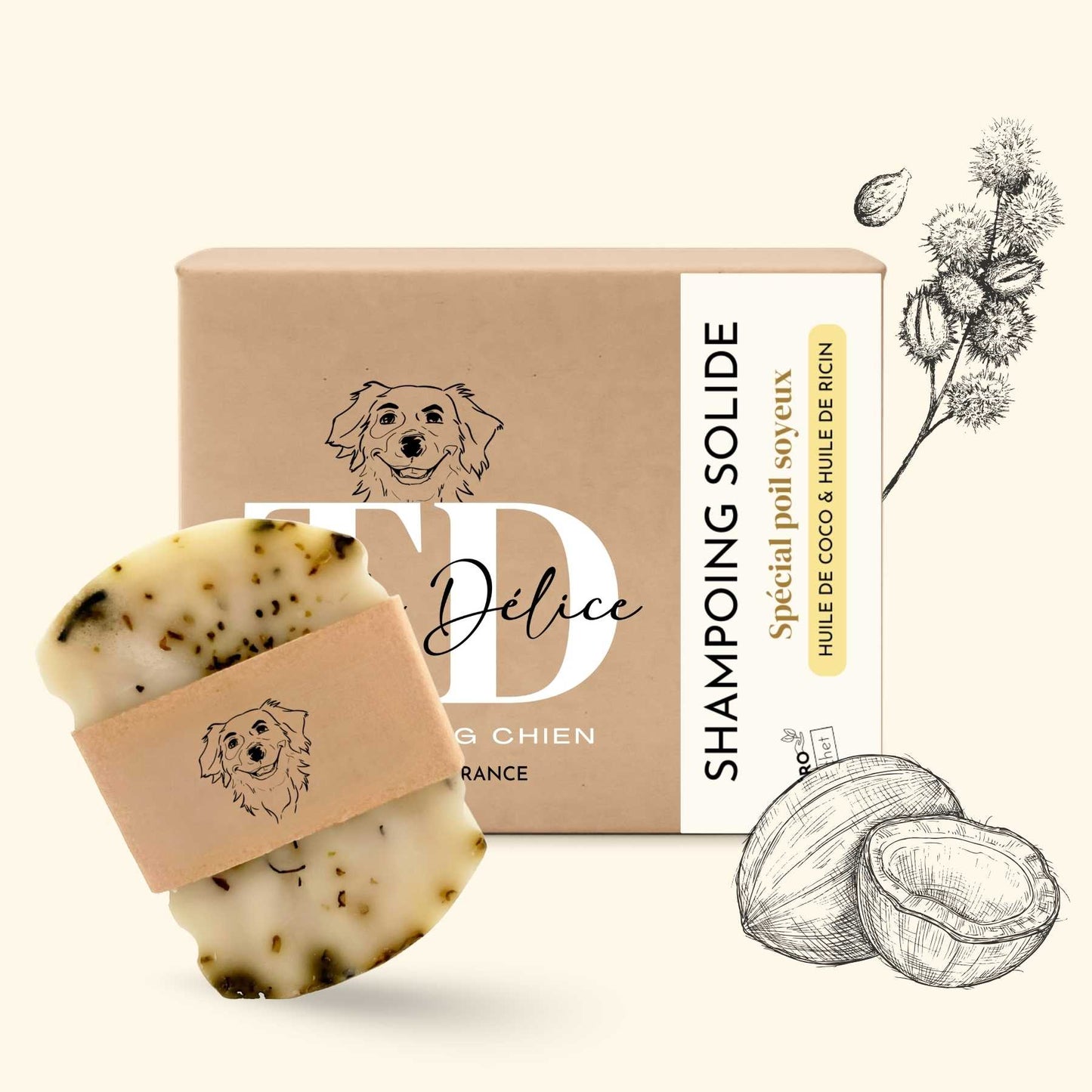 Shampoing spécial poil soyeux