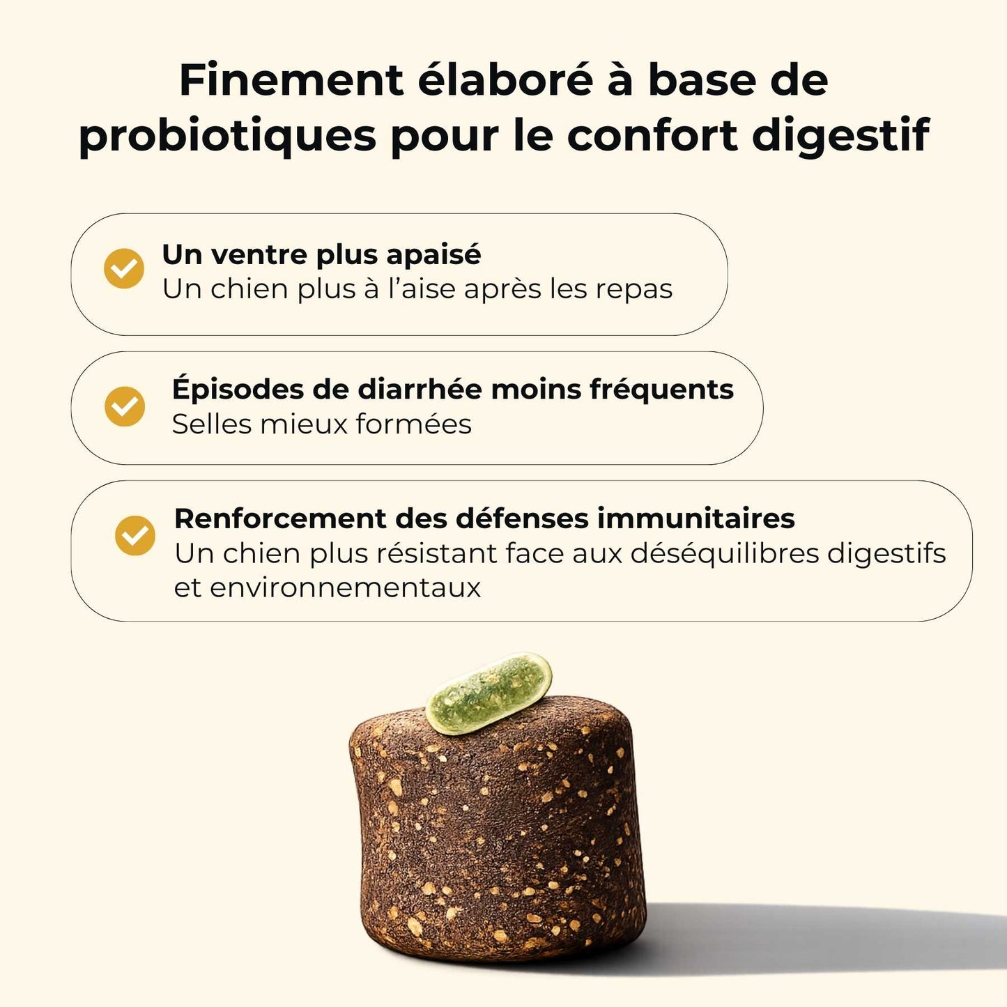 Probiotique chien