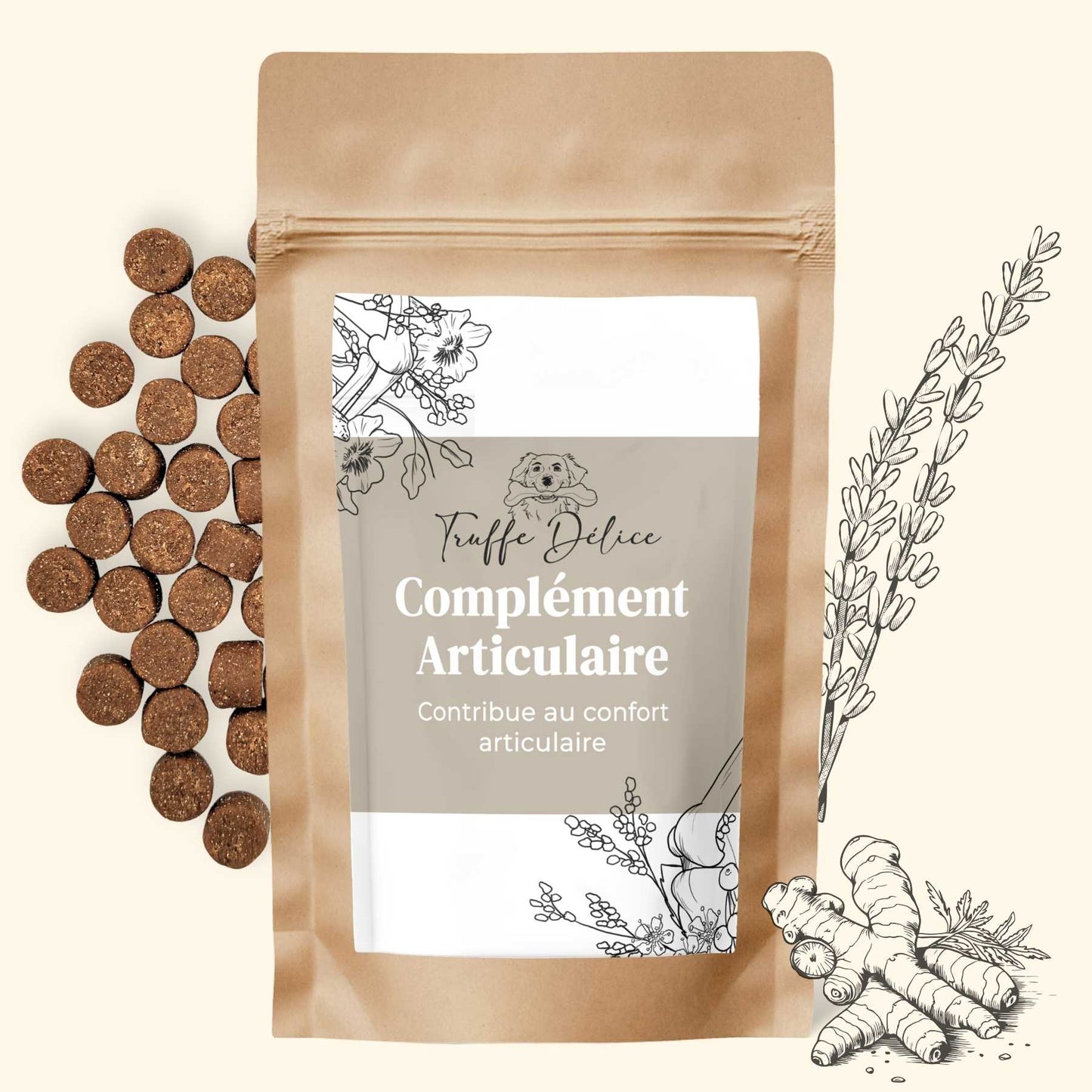 Complément alimentaire chien articulation