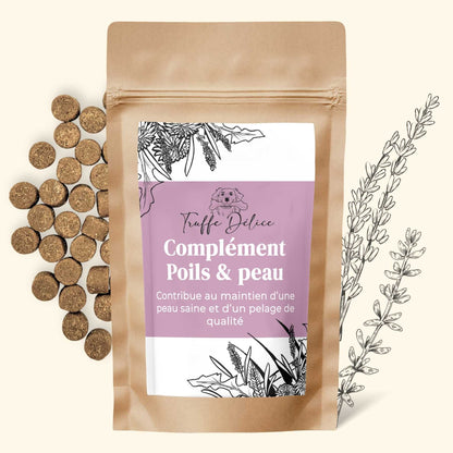 Complement alimentaire poil chien