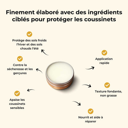 Baume coussinets réparateur