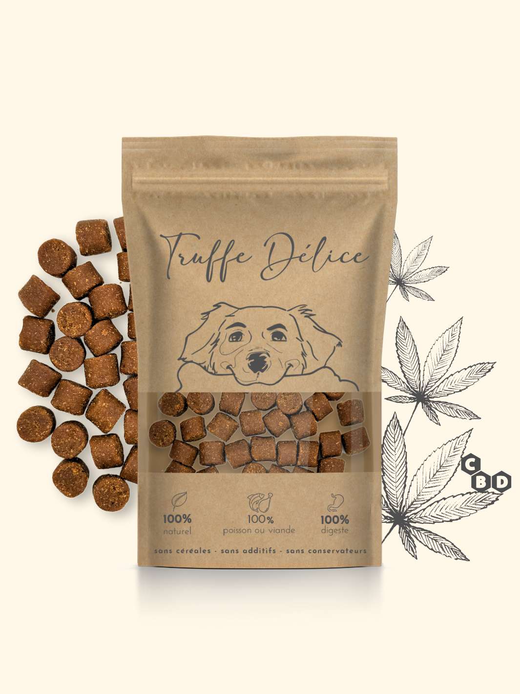 Friandises cbd chien