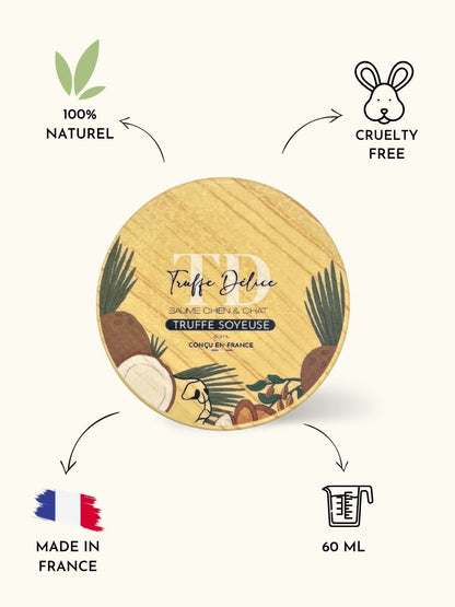 Baume truffe soyeuse - #friandise_naturelle_pour_chien# - Truffe delice
