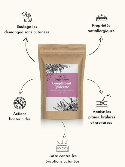 Complement alimentaire poil chien
