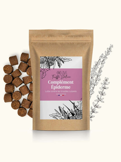 Complement alimentaire poil chien
