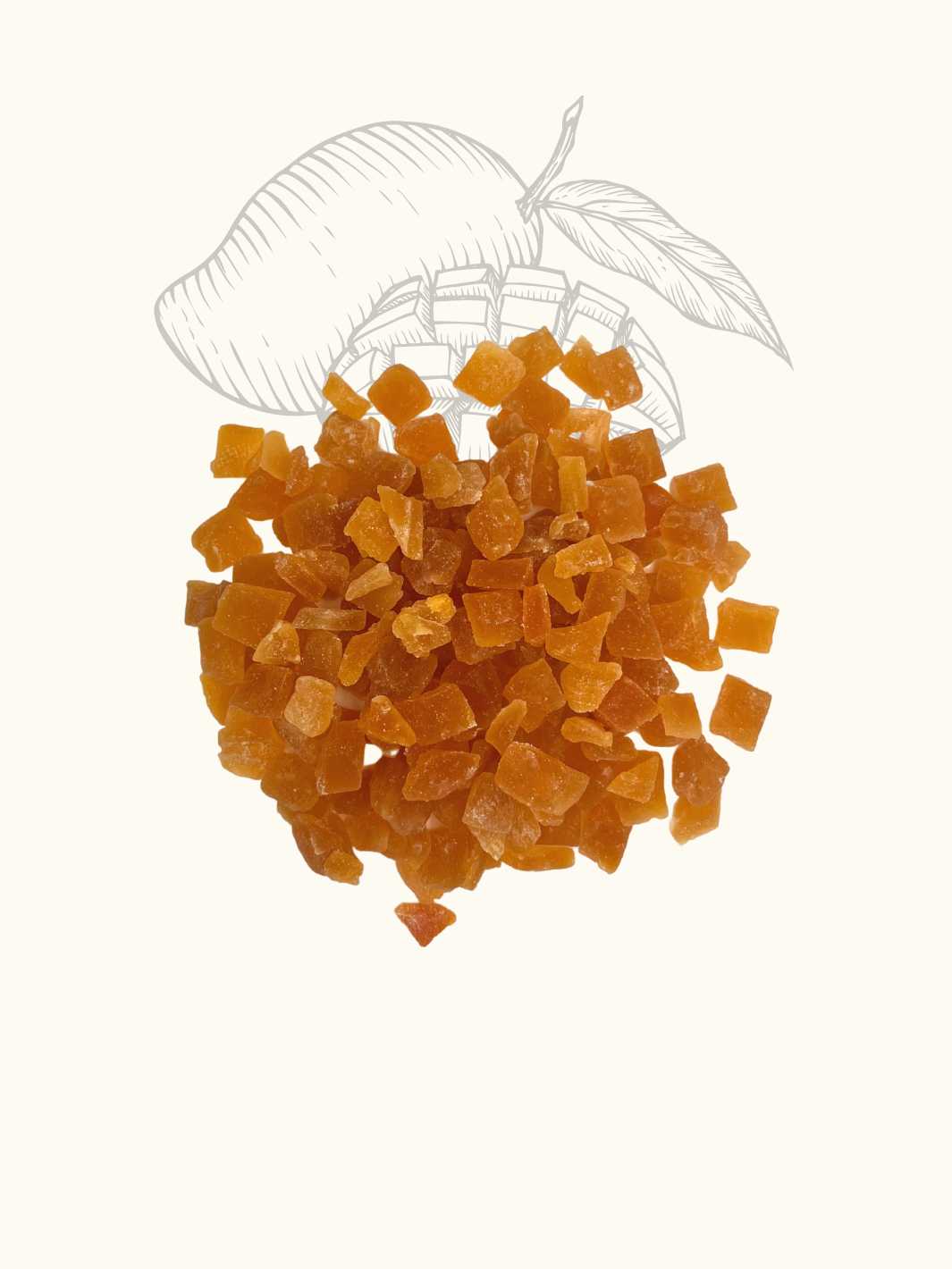 Cubes de mangue - #friandise_naturelle_pour_chien# - Truffe delice