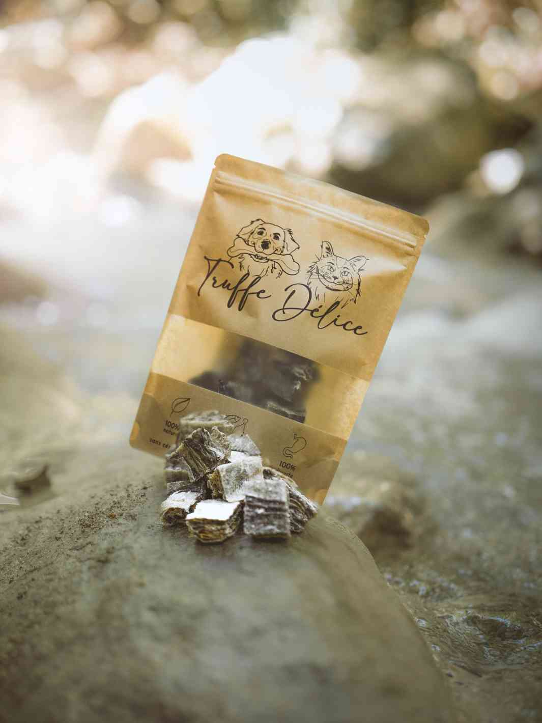 Cubes de morue - #friandise_naturelle_pour_chien# - Truffe delice