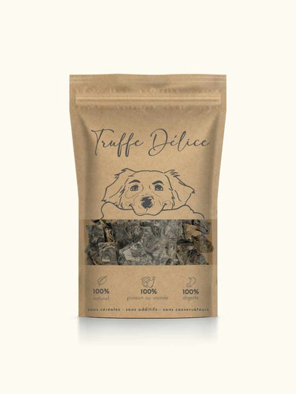 Cubes de poisson (Morue) - #friandise_naturelle_pour_chien# - Truffe delice