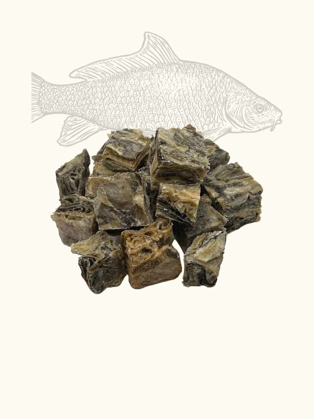 Cubes de poisson (Morue) - #friandise_naturelle_pour_chien# - Truffe delice