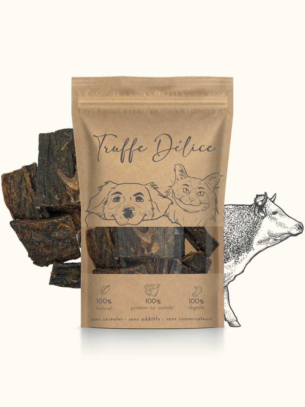 Foies de bœuf - #friandise_naturelle_pour_chien# - Truffe delice