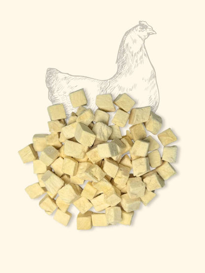 Friandises poulet lyophilisées