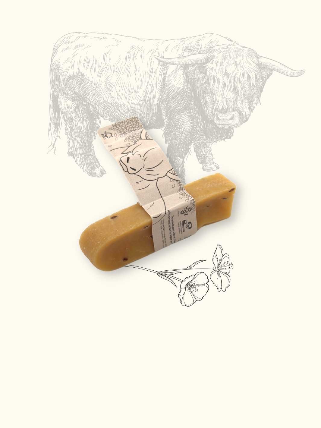 Fromage de yak - #friandise_naturelle_pour_chien# - Truffe delice