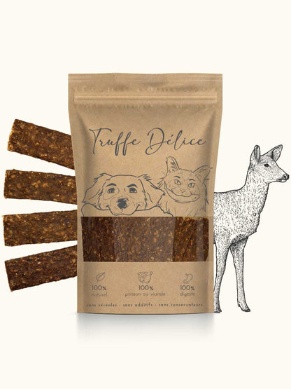 Lamelles de biche - #friandise_naturelle_pour_chien# - Truffe delice