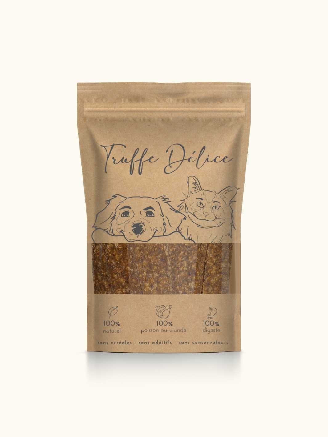 Lamelles de bœuf - #friandise_naturelle_pour_chien# - Truffe delice
