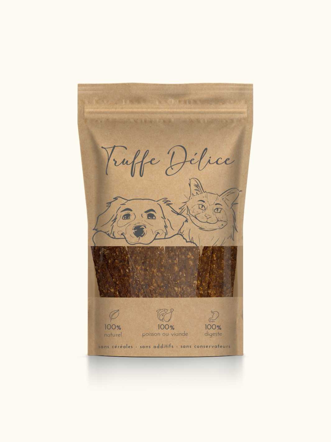 Lamelles de cerf - #friandise_naturelle_pour_chien# - Truffe delice