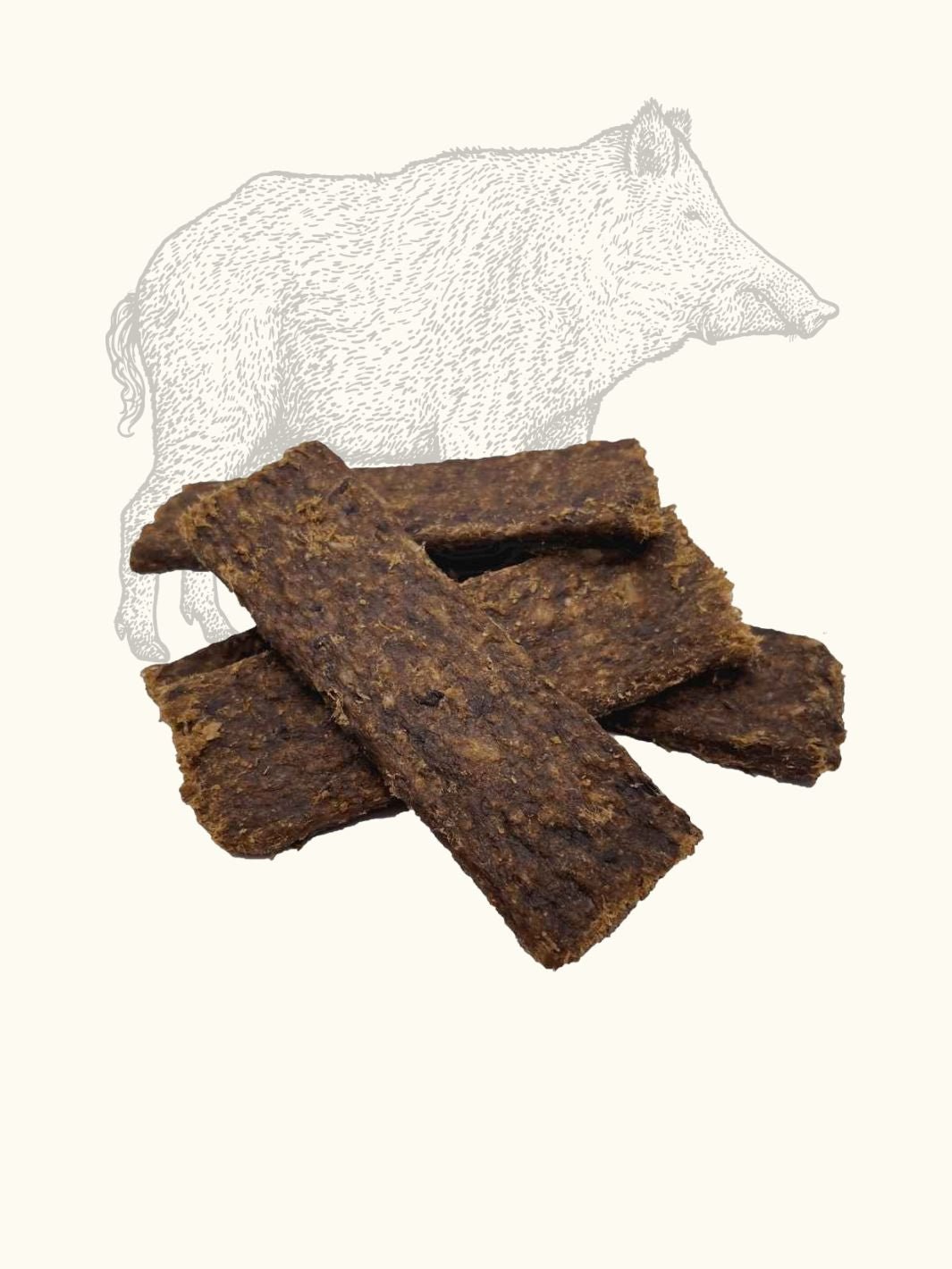 Lamelles de sanglier - #friandise_naturelle_pour_chien# - Truffe delice