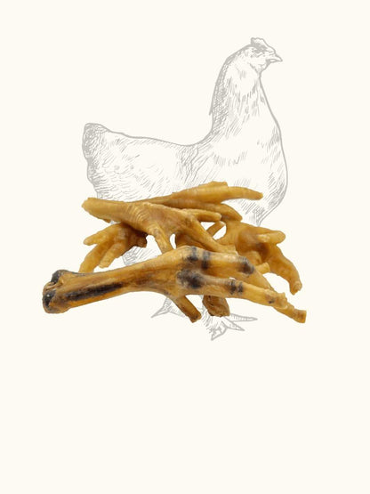 Pattes de poulet séchées - #friandise_naturelle_pour_chien# - Truffe delice