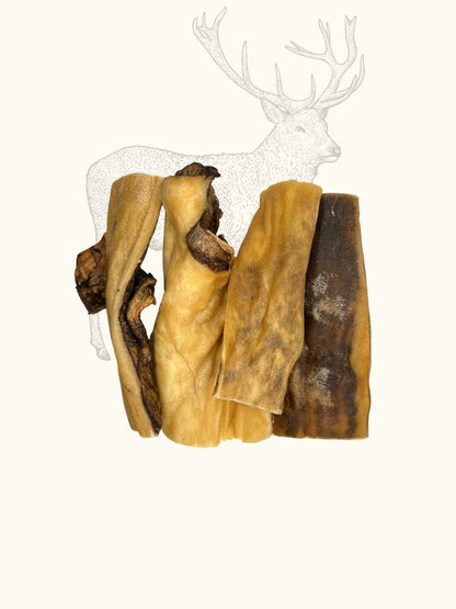 Peaux de cerf 15cm - #friandise_naturelle_pour_chien# - Truffe delice