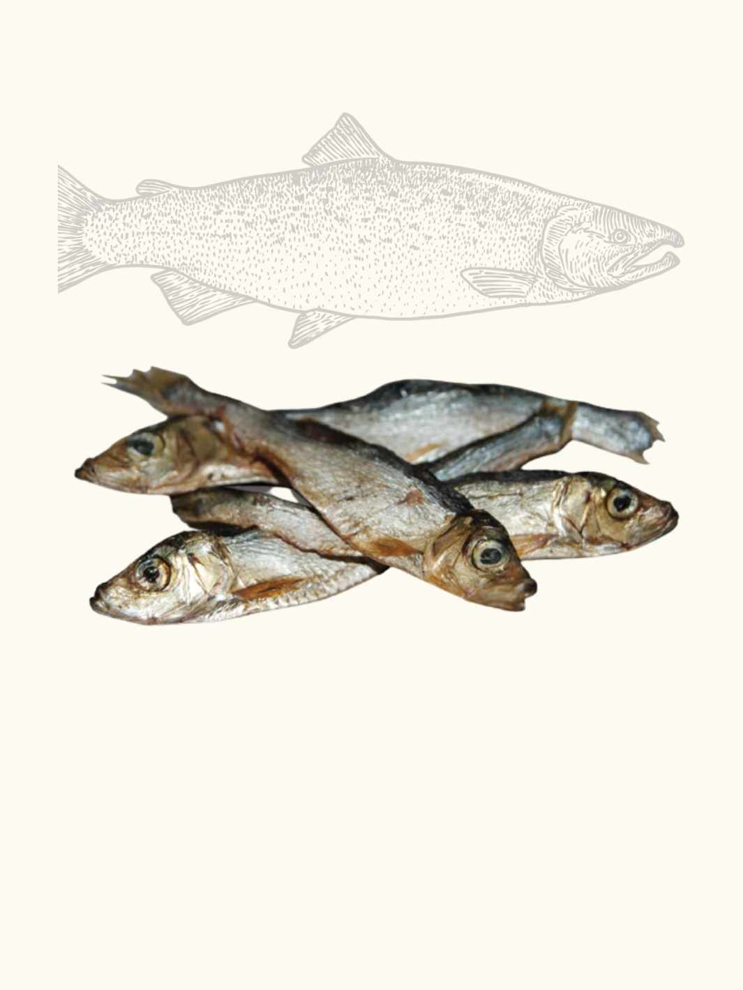 Poisson Séché pour chien - #friandise_naturelle_pour_chien# - Truffe delice