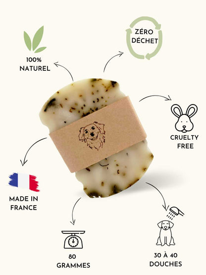Shampoing spécial poil soyeux - #friandise_naturelle_pour_chien# - Truffe delice