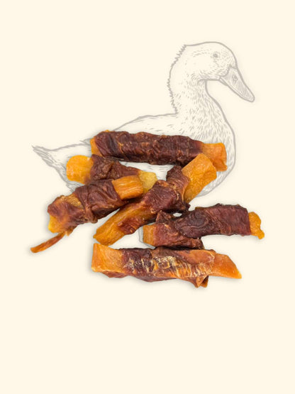 Sticks canard & patate douce